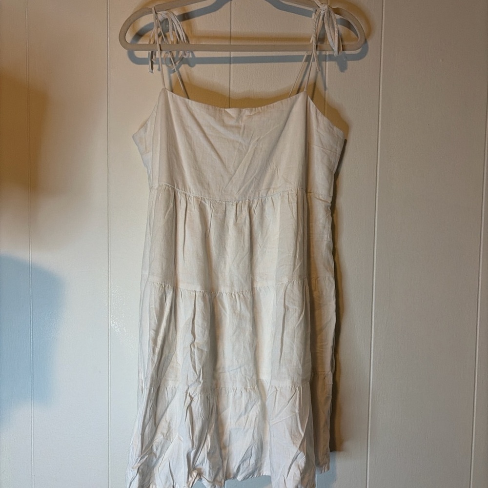 Abercrombie & Fitch White Mini Dress